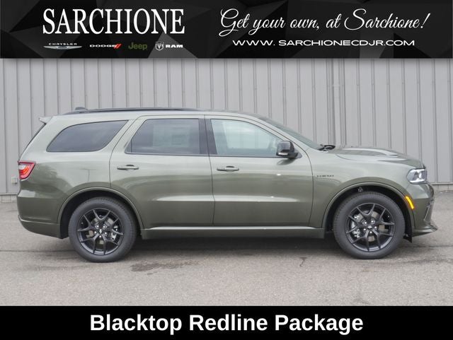 2026 Dodge Durango GT Premium HEMI V8 in Green Machine — front three-quarter view