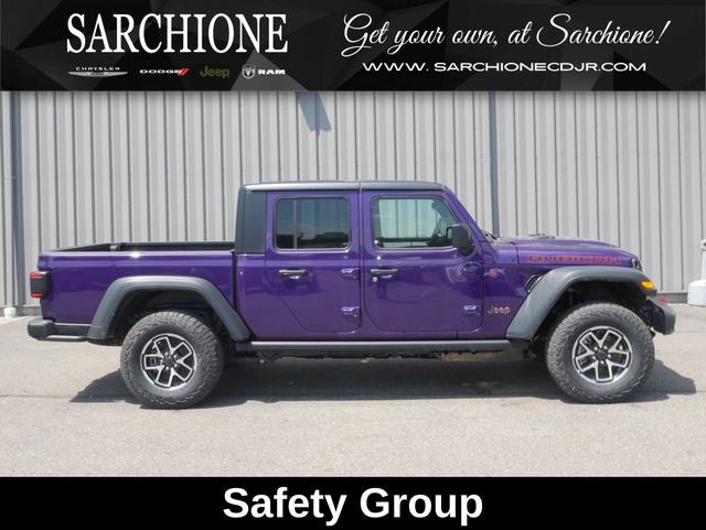 2026 Jeep Gladiator Rubicon in Reign — front three-quarter view
