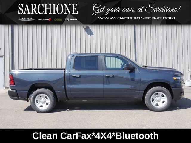 2026 RAM 1500 Tradesman in Forged Blue Metallic — front three-quarter view