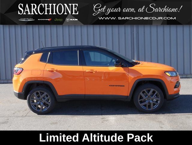 2026 Jeep Compass Limited Altitude in Joose — front three-quarter view