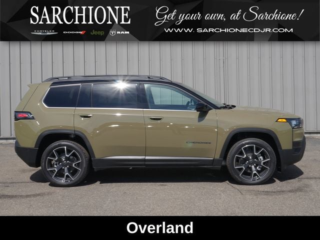 2026 Jeep Cherokee Overland in '41 — front three-quarter view