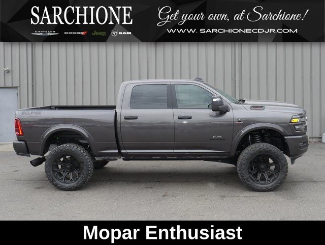 2026 RAM Ram 2500 Big Horn Sherrod Upfit Package in Granite Crystal Metallic Clearcoat — front three-quarter view