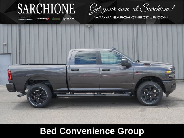 2026 RAM Ram 2500 Big Horn Night Edition in Granite Crystal Metallic Clearcoat — front three-quarter view