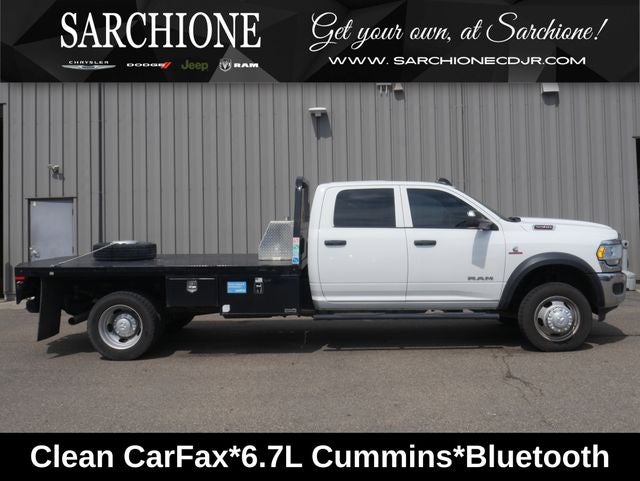 2021 RAM 5500 Chassis Tradesman in Bright White Clearcoat — front three-quarter view
